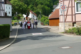 Bittprozession am Pfingstmontag (Foto: Karl-Franz Thiede)